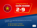 Thông báo nghỉ Lễ Quốc khánh 2/9